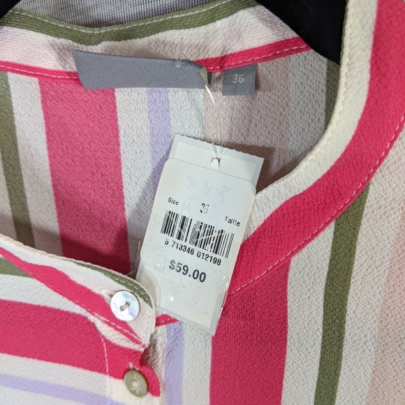 🎄 3/$35 👯♀️Host Pick⚡️ B. Young Gabriele Striped Shirt - Picture 6 of 7